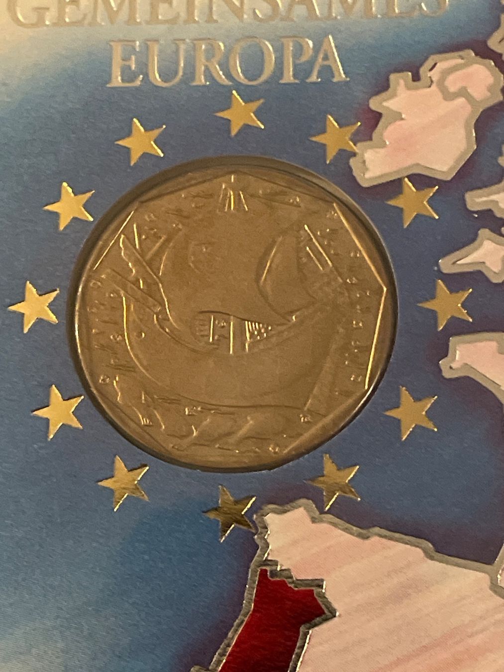 Tutti le monete: Numisbrief Gemeinsames Europa Portugal – Nuovo (secondo la descrizione) da Schlossrued venduto da Julio25 2