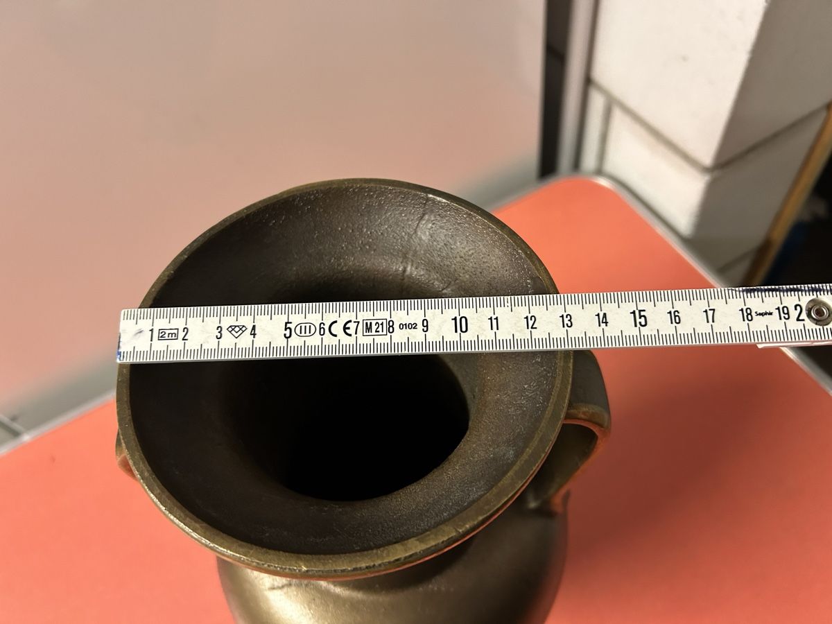 Vasi & Recipienti: 2 Amphoren Vasen JRG Bronze H 33cm.Durchmesser ca.16 cm. – Usato da Lanzenhäusern venduto da vic63 8