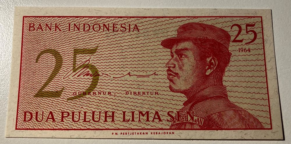 Indonesien 25 Sen 1964 Neuwertig | Kaufen auf Ricardo