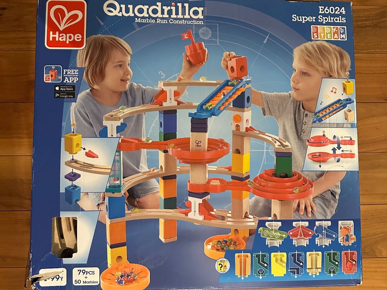 Biglie: Murmel-Set Hape Quadrilla – Usato da Liestal venduto da Corinne_bal