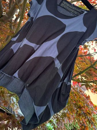 RUNDHOLZ Kreise-Tunika-Dress T-Shirt mit Print zu Nile & Co.