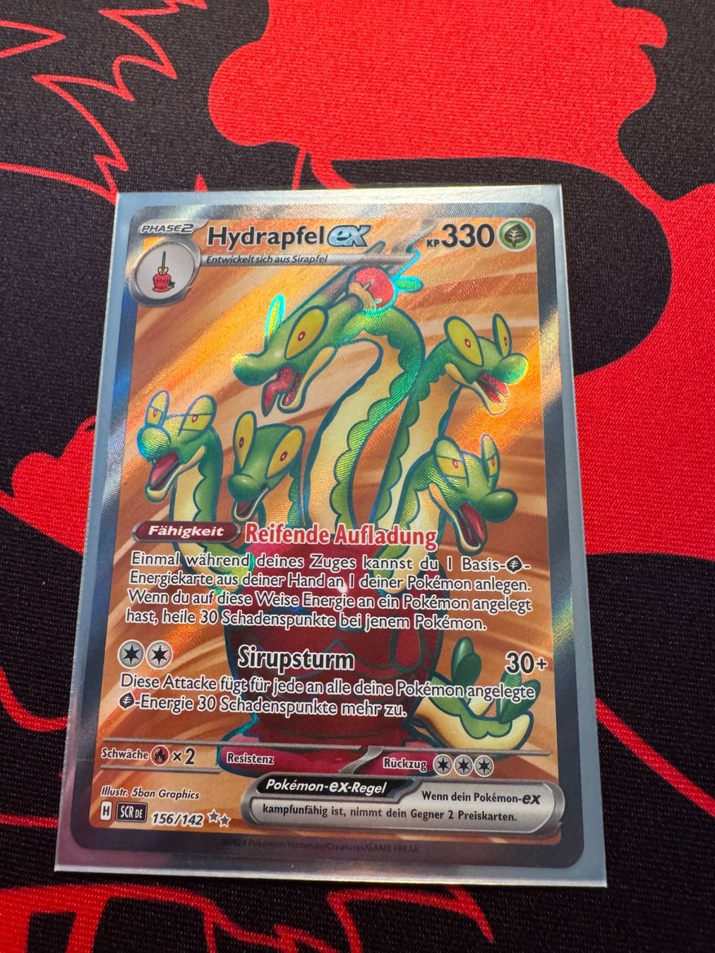 Pokémon Carte collezionabili: Hydrapfel ex (SCR 156) - Stellarkrone – Nuovo (secondo la descrizione) da Bülach venduto da Pfrenzel