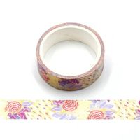 Washi Tape Sommer goldfoliert