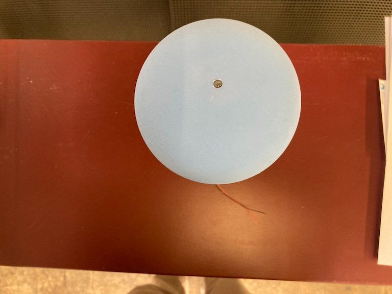Modellini di ferrovie: H0 Hübscher blauer Wasserturm mit Leuchtdiode USA – Usato da Büsserach venduto da ModellbahnDepot 3