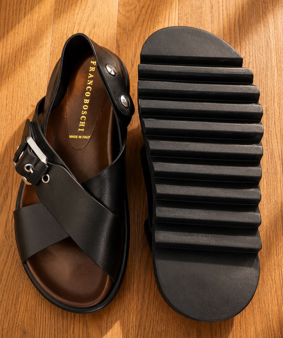 Damenschuhe: Franco Boschi Ledersandalen NEU – Neu (gemäss Beschreibung) aus Meggen von Scollection 2