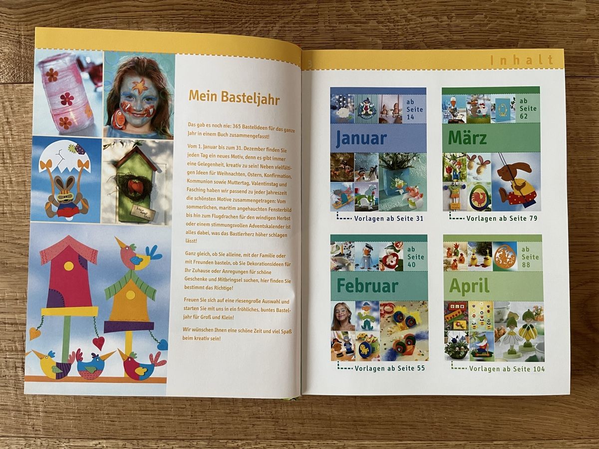 Bücher: Tolles Bastelbuch mit Anleitung und Vorlagen – Gebraucht aus Russikon von sparklingvision 2