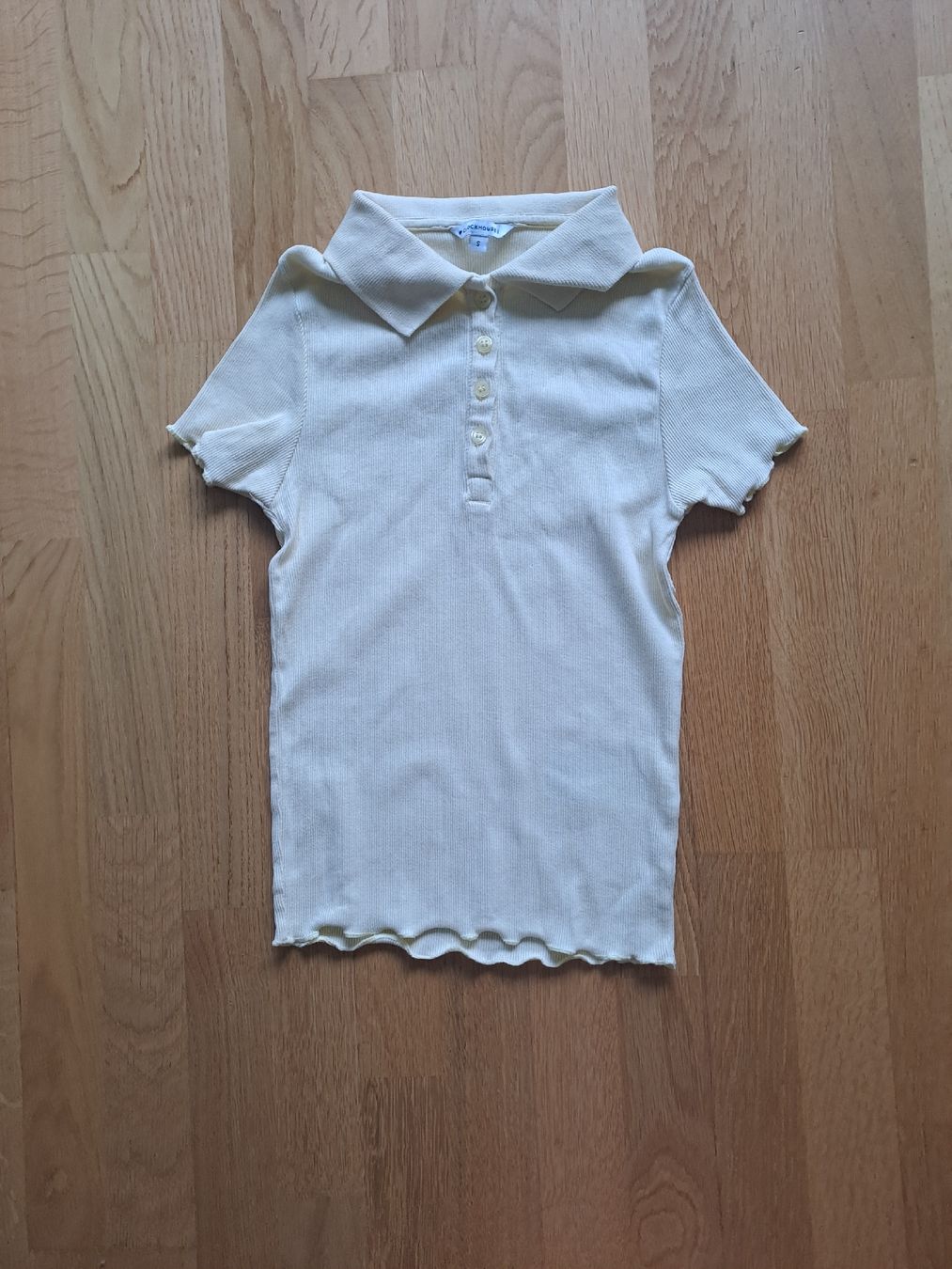 Camicette, T-shirt & Top: Hellgelbes Poloshirt für Mädchen – Usato da Wabern venduto da jeroalila