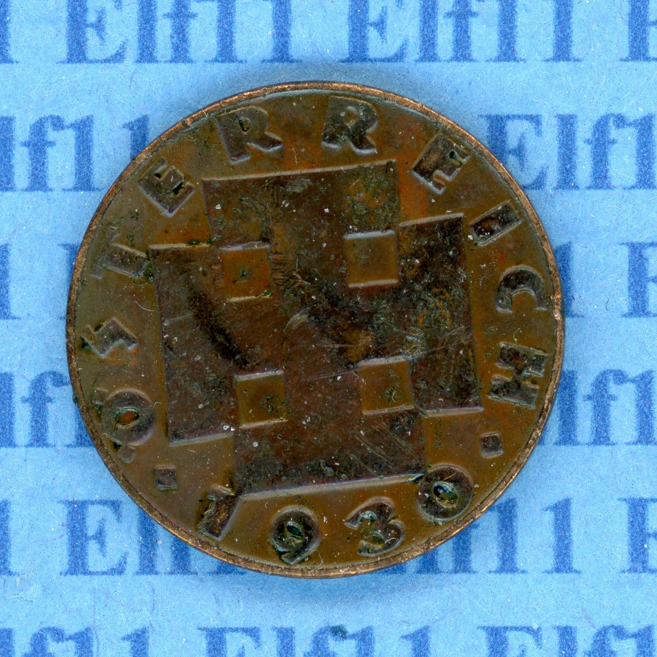 Tutti le monete: ATS___0.02 1930 ss+ 2 Groschen – Usato da Widnau venduto da Elf11