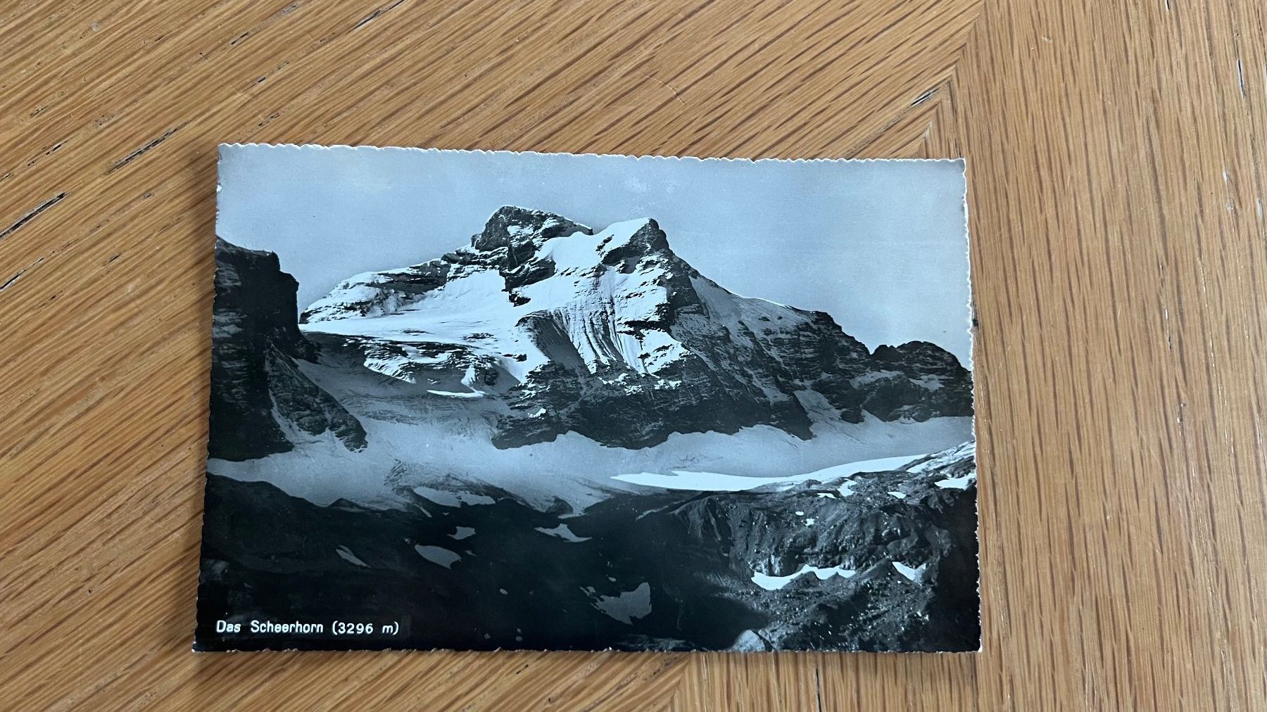 Cartoline postali: Originale alte Ansichtskarte: Das Scheerhorn, 3296 m – Usato da Schübelbach venduto da Dolly990_2