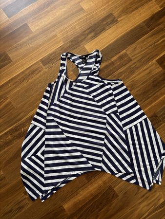 Top weiss/blau H&M, xs - NEU!