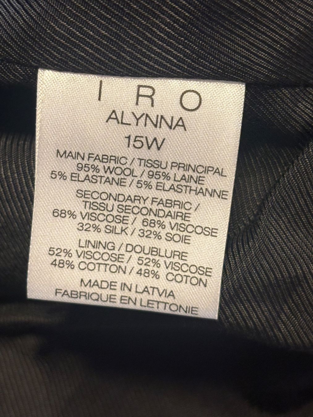 Iro Giacche: IRO Blazer Lanawolle – Usato da St. Margrethen SG venduto da dijanaO 8