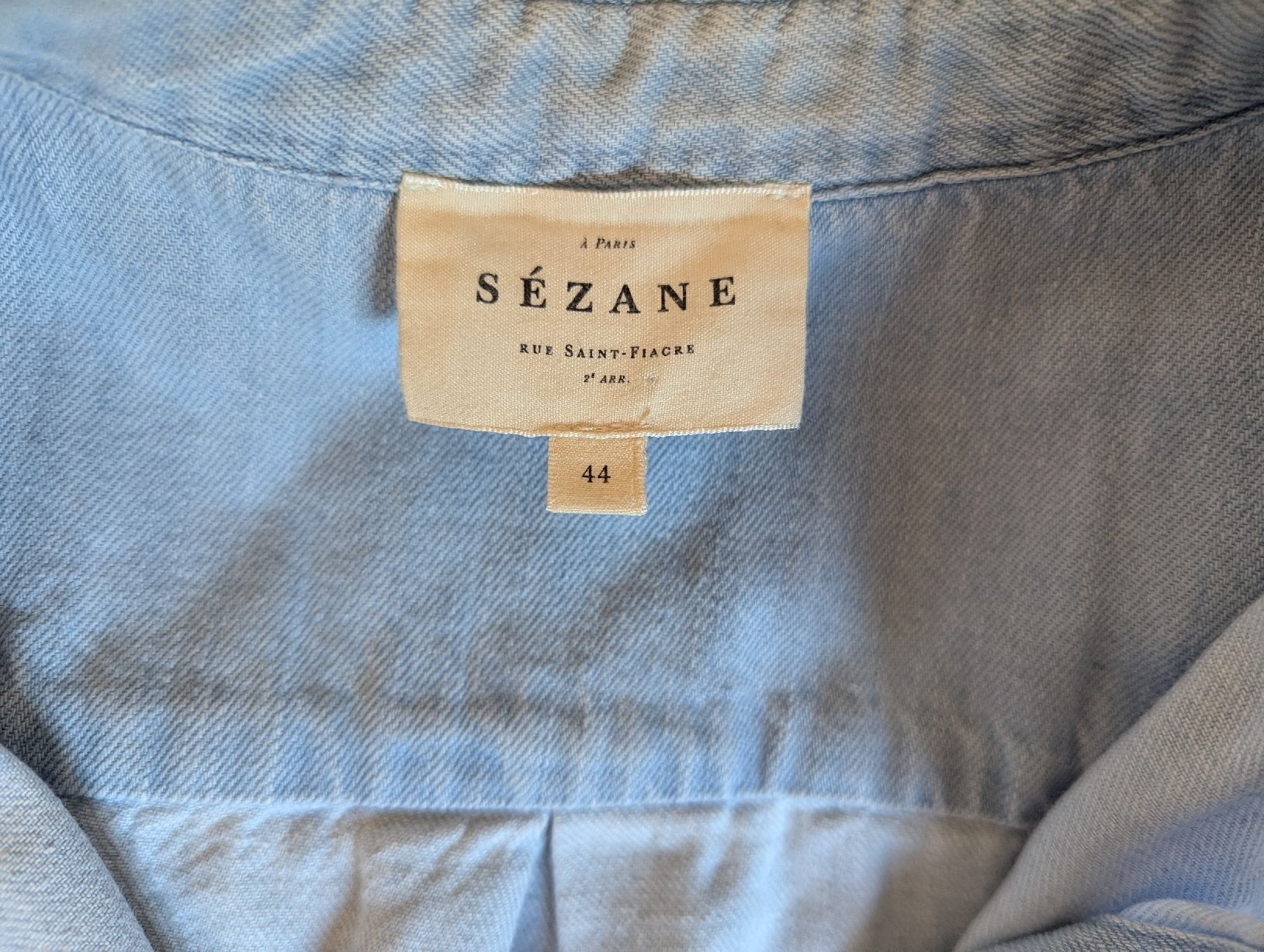 Sezane Camicette: chemise Sézane 44 coton bio – Usato da Montreux venduto da dem_gyt9 3
