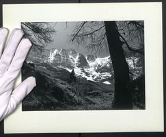 Fotografie Lötschental, Blick zum versc