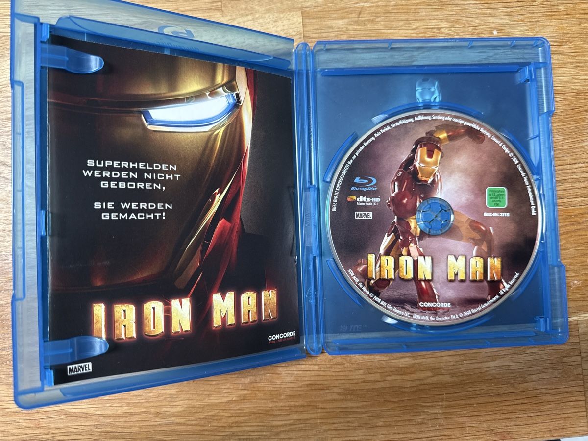 Tutti i DVDs: Blu-ray Disc Iron Man – Usato da Sempach venduto da Nimsaj5 2