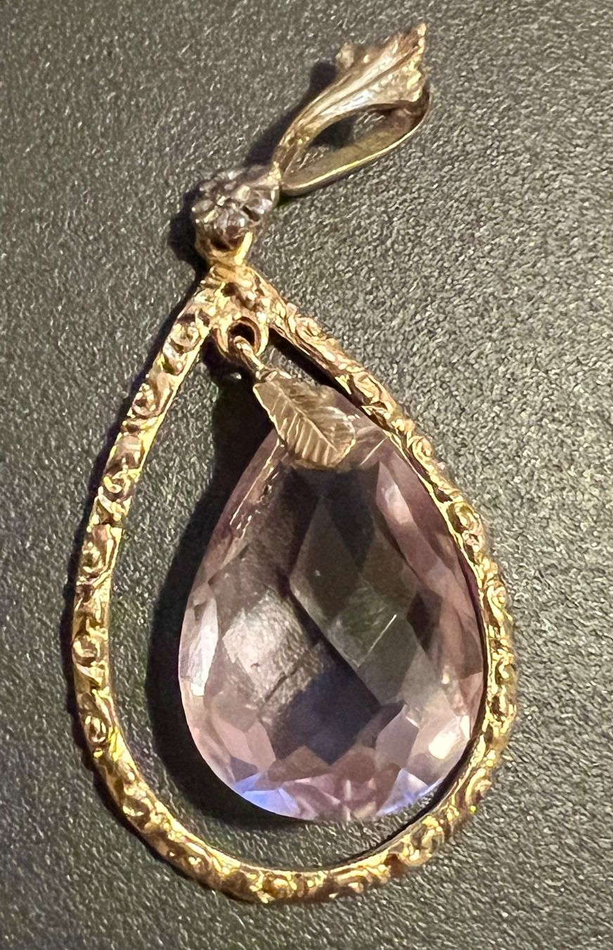 Colliers: Gold-Collier 18K mit Anhänger – D'occasion à Chur par Penting1935 4