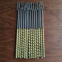 Fourchette fondue vintage laiton