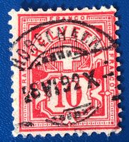 Ziffermuster mit Vollstempel   