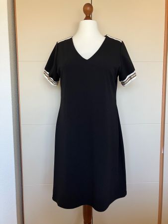 Klassisches schwarzes Kleid Gr. 44-46 von Paprika, top