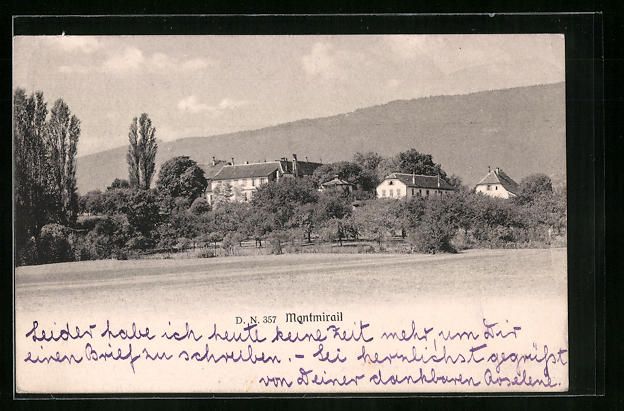 Ansichtskarten: AK Montmirail, Panorama – Gebraucht aus Berlin von bartko-reher