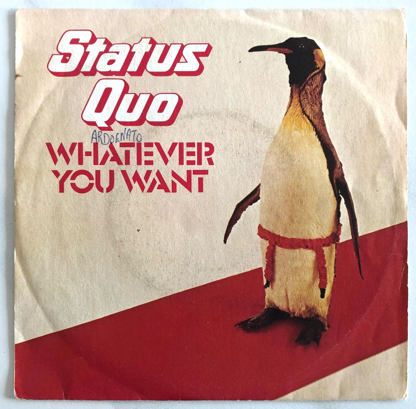 Vinyles: STATUS QUO - WHATEVER YOU WANT – D'occasion à Poliez-Pittet par Newtown-Records