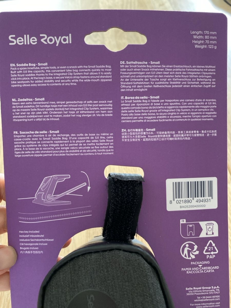 Ersatzteile: Selle Royal Satteltasche, small, NEU – Neu und originalverpackt aus Weesen von vvo_fj7m 2