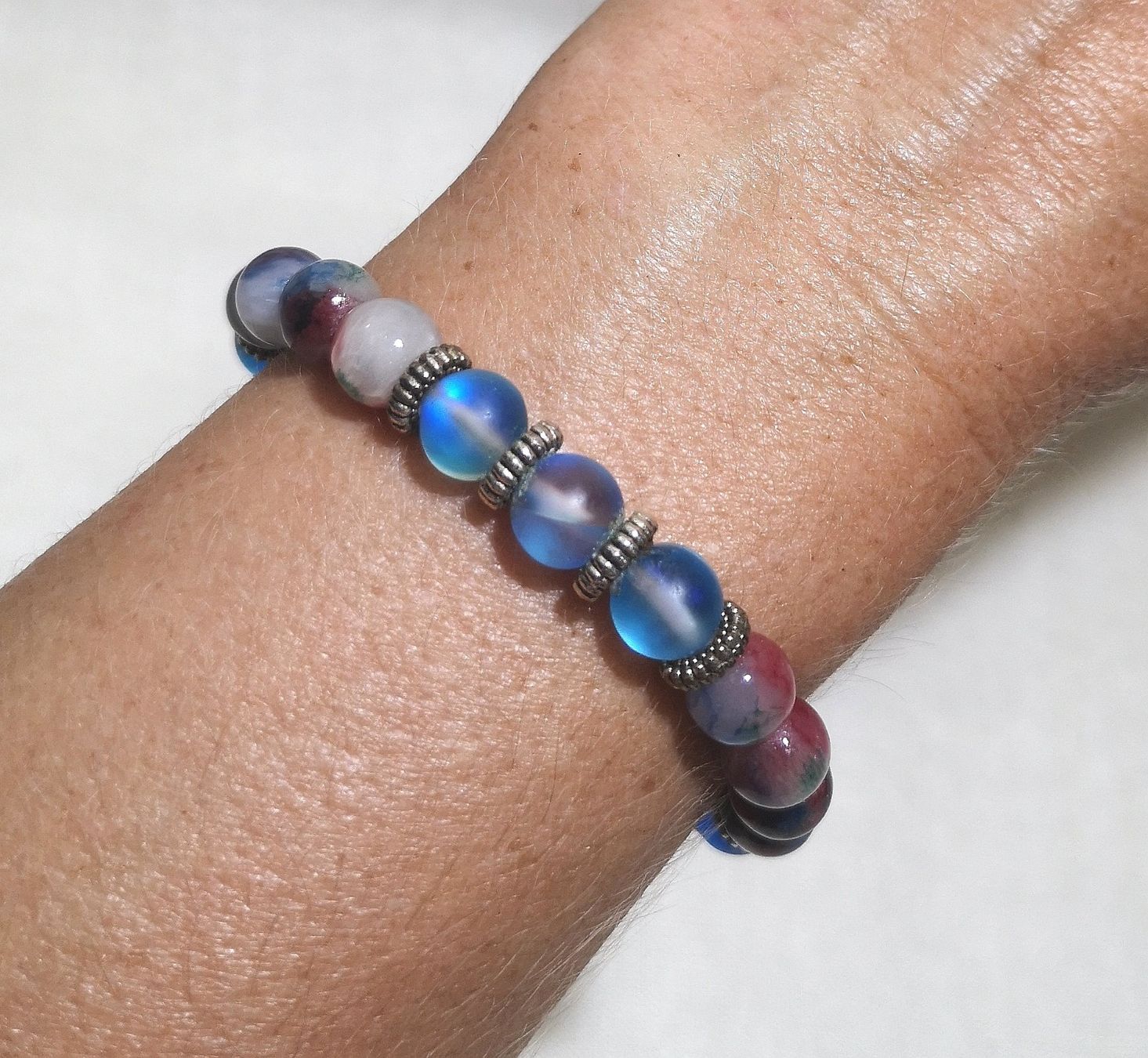 Armbänder & -reifen: blaue Kristall-Schmetterling Armk. – Neu (gemäss Beschreibung) aus Unterkulm von  4