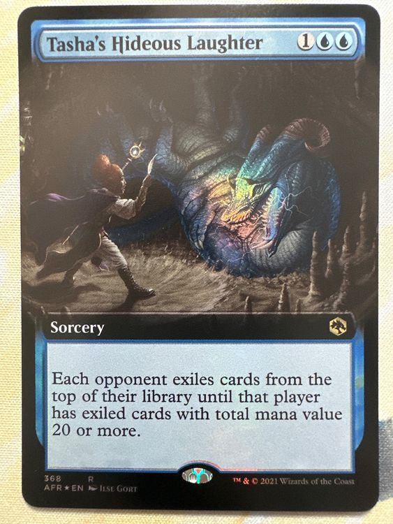 Tasha's Hideous Laughter (AFR&-78A) - rare - Foil main image 0