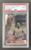 Michael Air Jordan 1992 Upper Deck Award Hologram Holo PSA 8