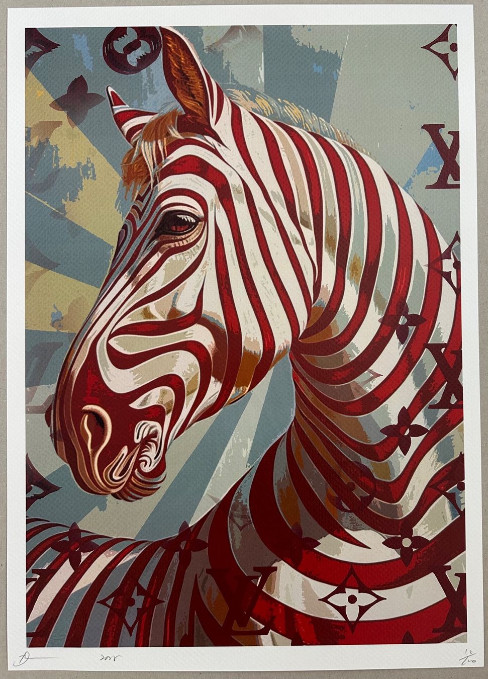 Grafica & Litografie: Death: Red Zebra, signiert 10/100 – Nuovo (secondo la descrizione) da Meilen venduto da Smgdesign