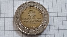 Pièce Bicentenaire Vaud - Canton de Vaud 1803-2003