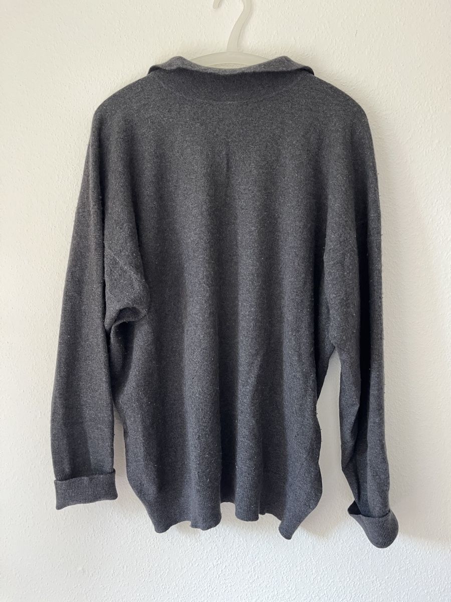 Maglioni & Felpe: Dunkelgrauer Pullover, Merino 75 Angora 25 – Usato da Zürich venduto da anna_2000 2