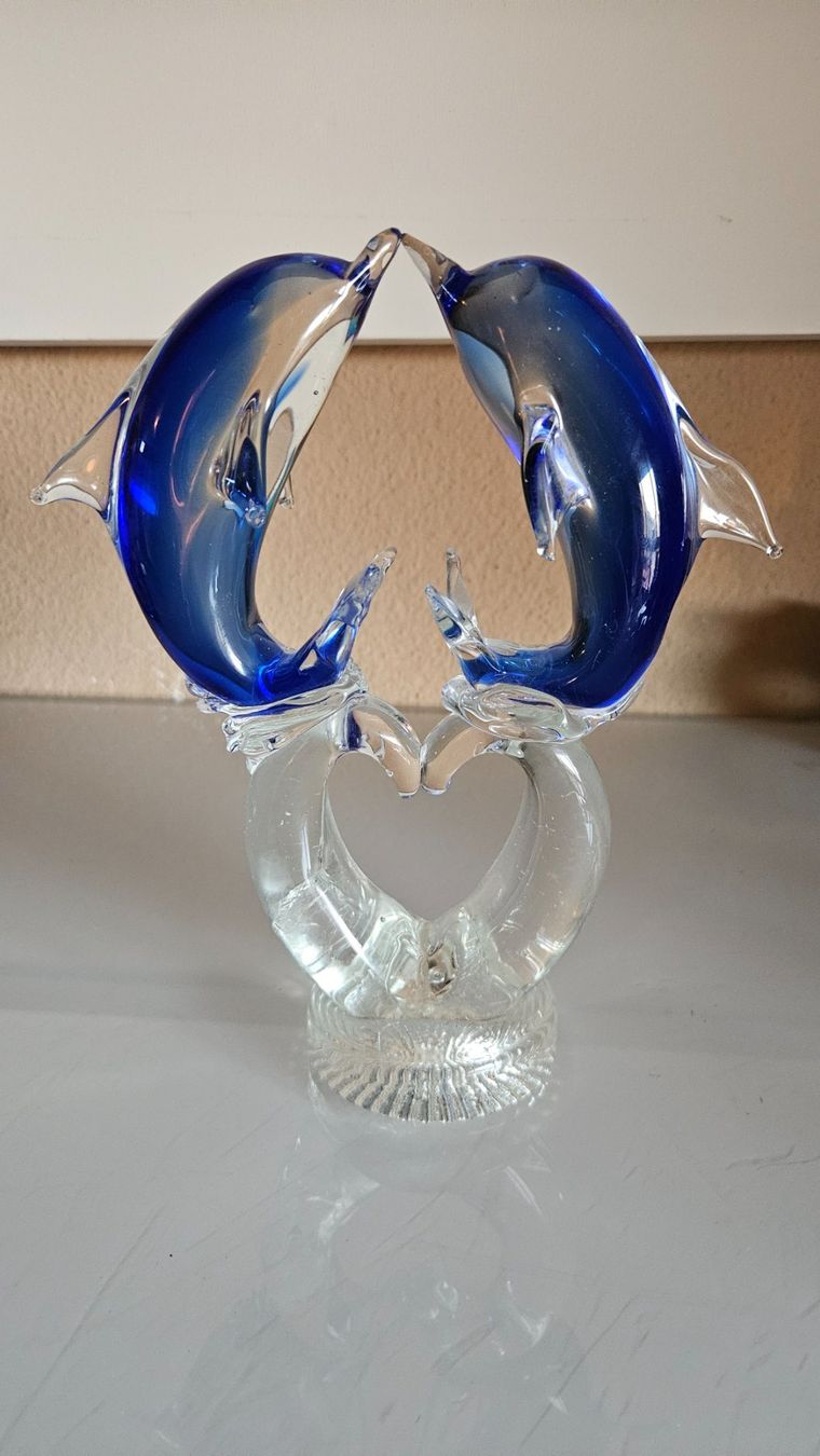 Statuette: Glas Delfine Deko – Usato da Basel venduto da True_Hofer_Store