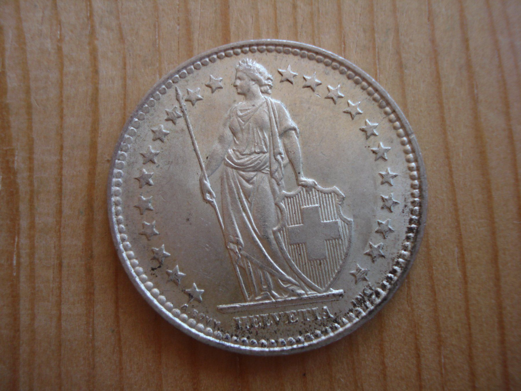 Tutti le monete: (P2) 2 Franken 1939 UNZ – Usato da Erlach venduto da Net-Coins 1
