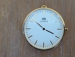 TASCHENUHR MIT SAPHIREGLAS NEU