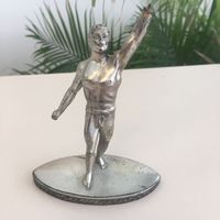 Figur aus Metall ! Sportler an Olympia !