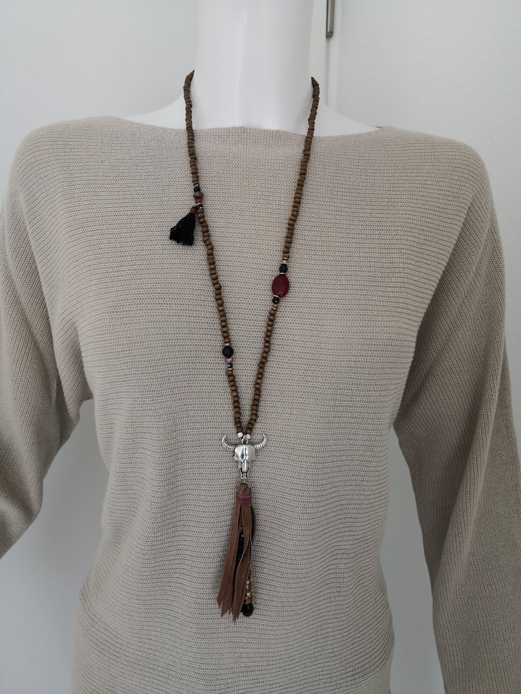 Maglioni & Felpe: 🤩LEINEN STRICK-PULLOVER BEIGE – Usato da Olten venduto da Naja-Twins-Twins 9