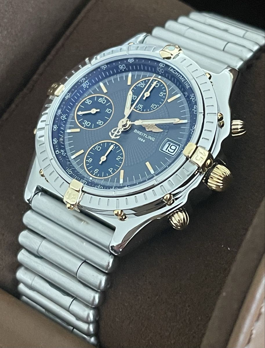 Breitling Orologi: bei BREITLING revidierter Chronomat Automatic Chronographe – Usato da Embrach venduto da Canderau 5