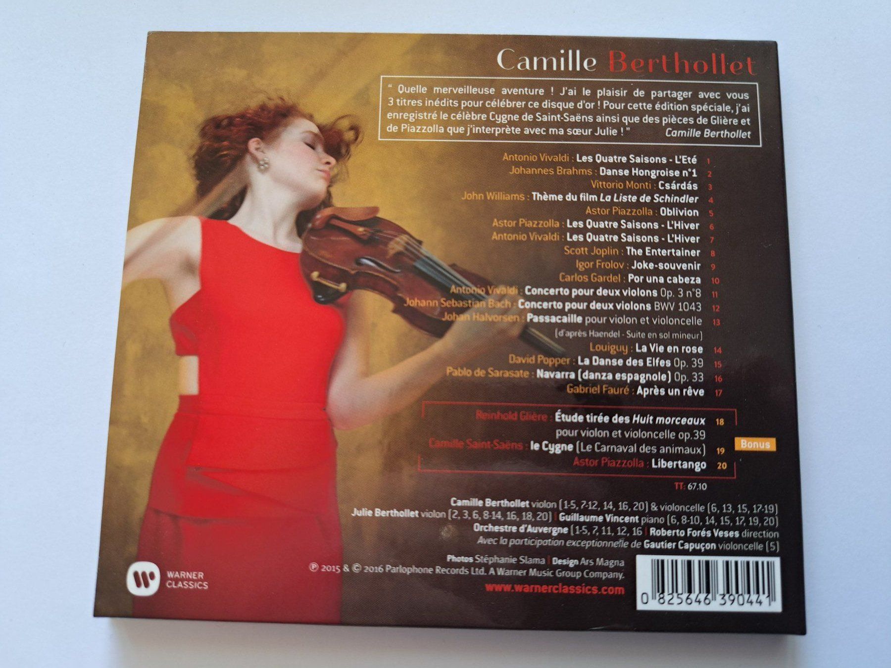 CD: Cd Camille Bertholet ( Prodiges ) – Usato da Pully venduto da bro_n52j 1