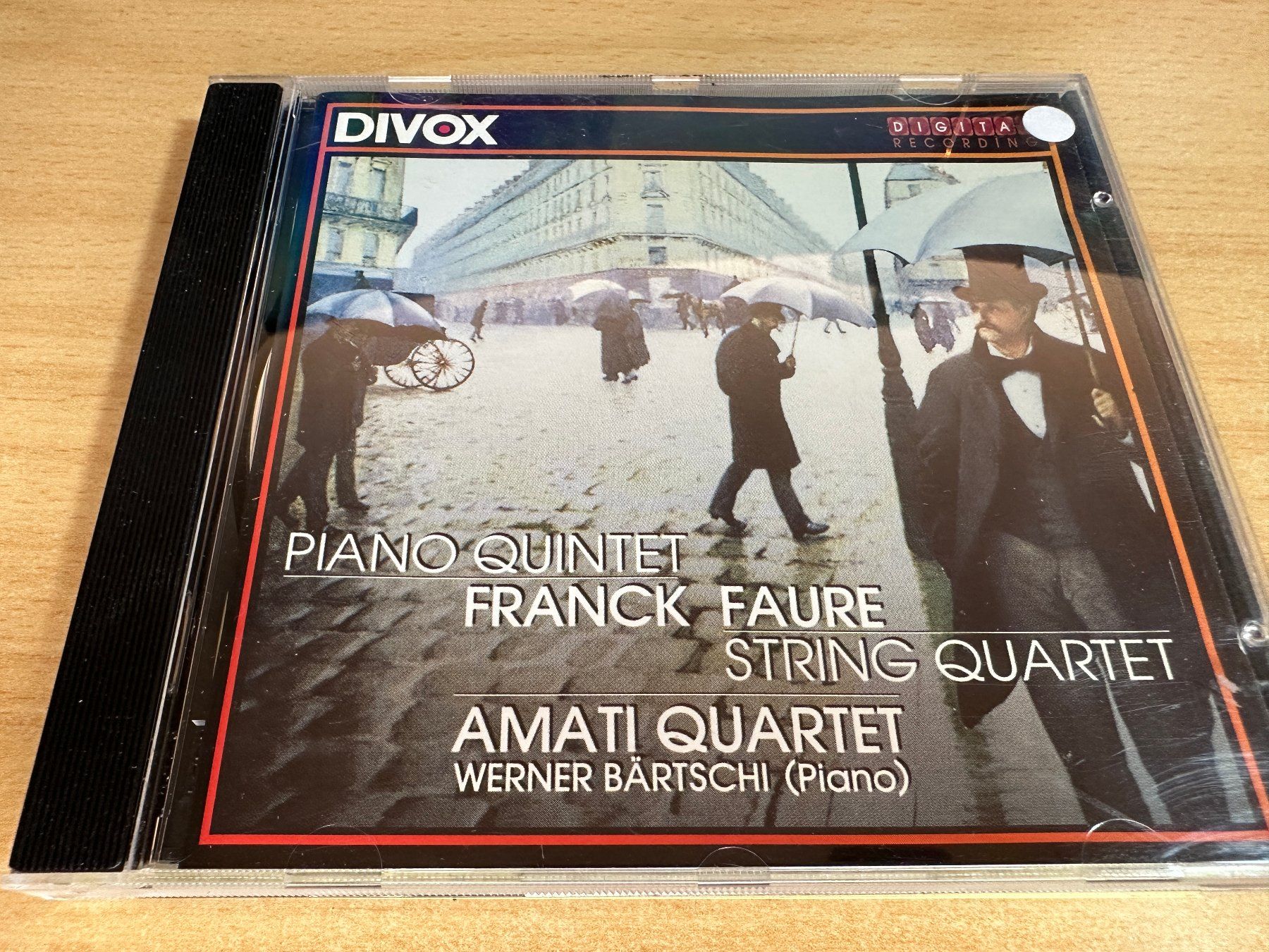 CDs: Y3 Amati Quartet Franck Fauré Piano Quintet String Quartet – Gebraucht aus Rikon im Tösstal von Alpenmutz