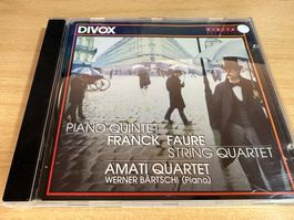 Y3 Amati Quartet Franck Fauré Piano Quintet String Quartet