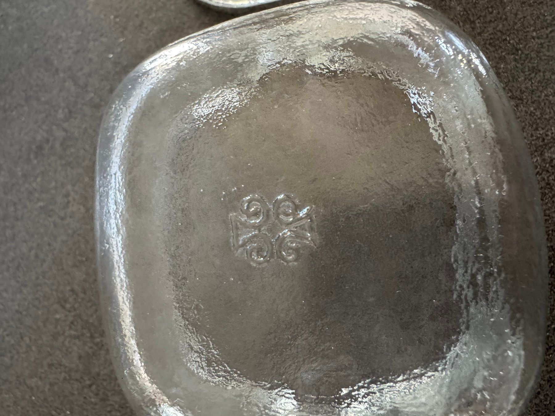 Glasi Hergiswil Bicchieri: Glasi Hergiswil Glasdose mit Deckel "OLMA" – Usato da Fribourg venduto da tschjoly 7
