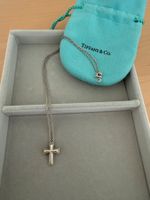 Tiffany & Co. Kette Kreuz Silber