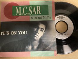 M.C.Sar & The Real McCoy – It's On You [7" Single DE]