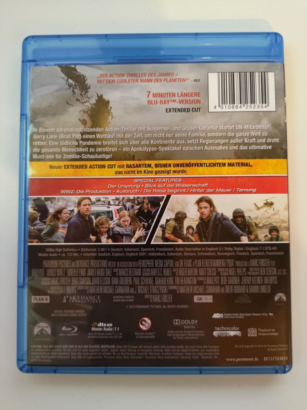 Alle DVDs: World War Z – Gebraucht aus Liestal von Kratzilla 2
