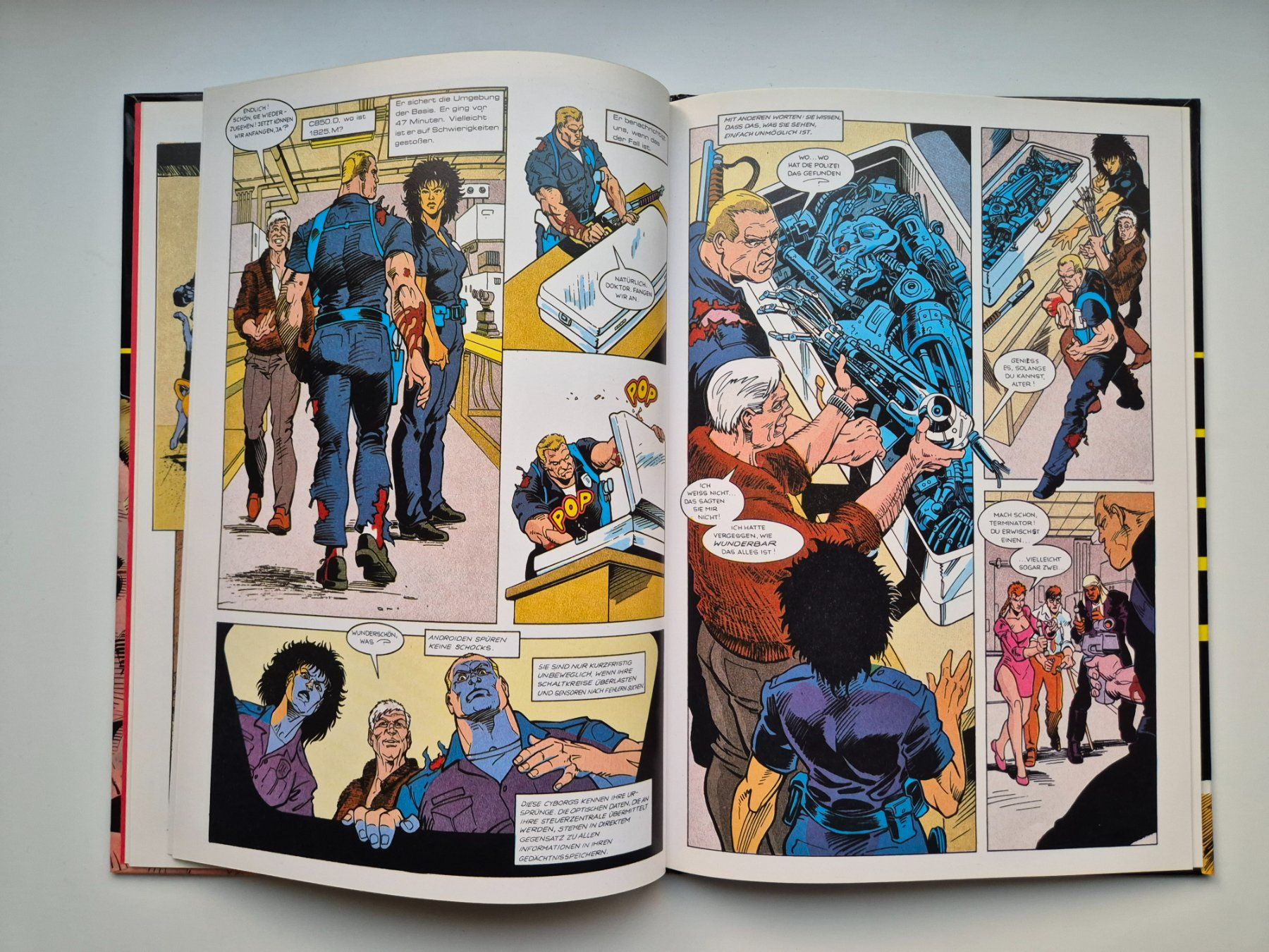 Fumetti: TERMINATOR 🤖 software    Hethke Comic    Nr. 2         1984 – Usato da Niederweningen venduto da Obson 3