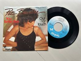 PAT BENATAR rare Single 80's Top Kult You better run Top
