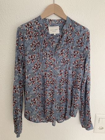 Bluse geblümt, Viskose, Grösse S