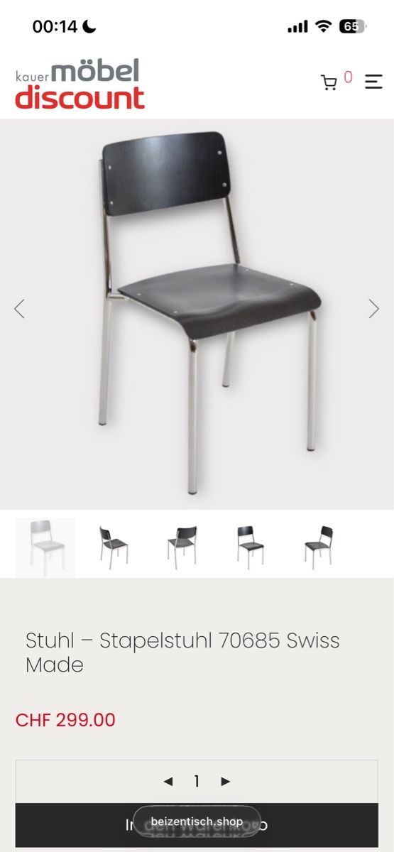 Sedie: Swiss made Stuhl – Usato da Wauwil venduto da nad_ls52 2