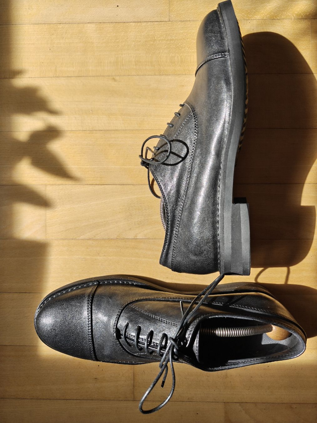 Scarpe da uomo: Pantanetti Lederschnürschuhe, Schwarz, Gr. 42 – Nuovo (secondo la descrizione) da Winterthur venduto da SK1977
