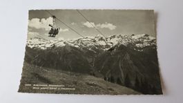 Braunwald / GL - Sesselbahn - Blick gegen Kärpf u. Hausstock